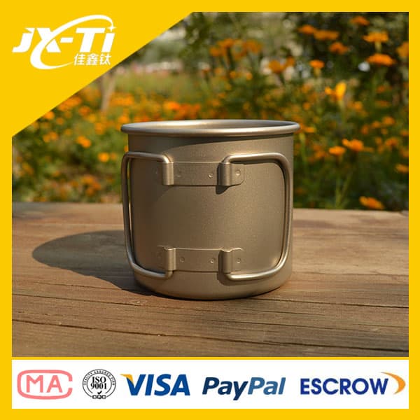 JIAXINTI professional Camping Coffee Mug_ titanium cup